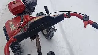 Первый выезд на самодельном прицепе после переварки
