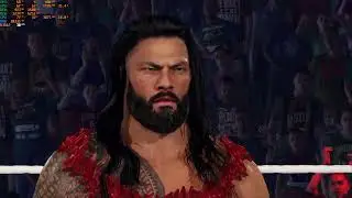 WWE 2K23 1.12 PC Mods Indonesia  Roman Reigns and Solo Sikoa  vs The Usos