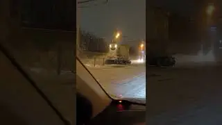 Чистка трамвайных путей