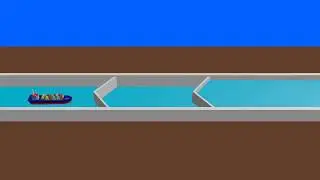 Water Lock -  Navigation  - Animated