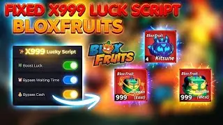 [FIXED] Blox Fruits X999 Luck Booster Script | UNDETECTED, SAFE, FREE DRAGON
