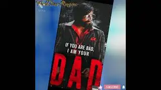 #shorts new kgf ringtone |I new attitude ringtone watsapp status/#shorts #youtubeshorts #bgm#status