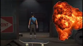 Наконец то в Team Fortress 2 добавили скейборд за скаута