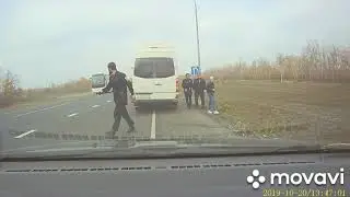 Лобовое ДТП фура 20.10.2019 Сызрань - Волгоград