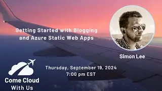 Come Cloud With Us presents Simon Lee