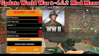 Update - World war 2 - 4.0.2 Mod Menu
