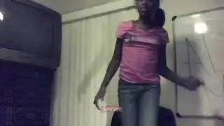 Girl falling out of chair