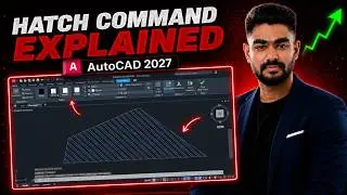 AutoCAD Beginner Course | Hatch Command Explained AutoCAD Tutorial