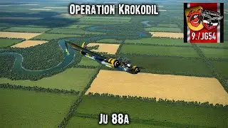 9./JG54 Eiserne Adler - Ju 88A | Operation Krokodil