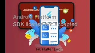 Android Platform SDK license not accepted | resolved! Failed to install the following Android SDK