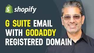 How to Setup G-Suite Email With Shopify and GoDaddy Domain - 2022