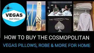 VEGAS - How To Buy The Cosmopolitan Hotel Pillows, Robe, Scent & More For Home
