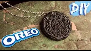 DIY How to make oreo silicon mold عمل قالب سيليكون و سلسله من بسكوت اوريو