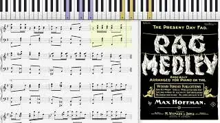 Rag Medley by Max Hoffman (1897, Ragtime piano)