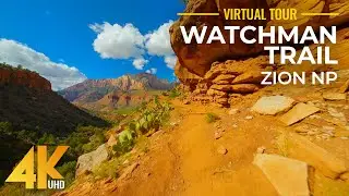Discover the Stunning Watchman Trail at Zion National Park - Unique Hiking Tour in 4K UHD