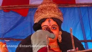 Durga Murti Making | 25 Feet Durga Mata Making | Murti Making at Ganga Putra Sangam | Hyderabad