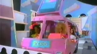 80's Ads: Barbie and The Rockers Tour Bus 1985