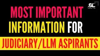Judiciary/ LLM Aspirants Beware!! | CLAT PG 2025 | AILET PG 2025 | CUET PG LLM 2025 | IIT KGP 2025