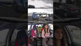 Alle Fahrer lassen den LKW Fahrer durch ☺️