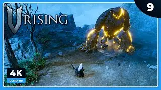 VRising BH #9 | EL BOSS QUE SE TRANSFORMA EN GOLEM | V RISING VAMPIRE LORDS Gameplay Español