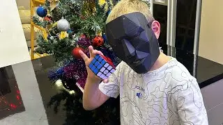 Кубик Рубик за 10 минут .По болтикам