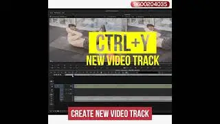 Create Split Screen in AVID #Shorts