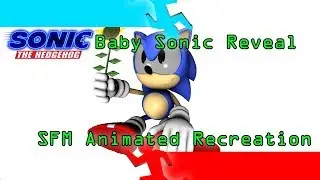 Sonic Movie 1 - Baby Sonic Reveal (Animated Recreation)