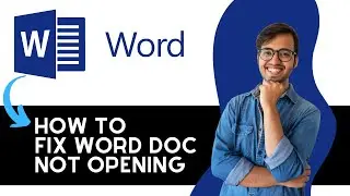 How To Fix Word Document Not Opening (2023)