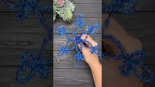 Easy Craft Idea! DIY Christmas 2024 Snowflake