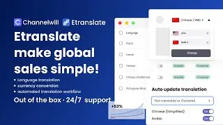 Install Multi-languages and currencies for your Shopify store