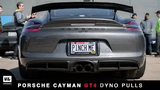 Porsche Cayman GT4 Dyno Pulls