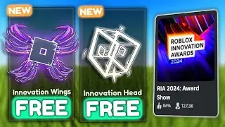 How to Get FREE Roblox Innovation Awards 2024 Items! (New Sparkle Buddy & Wings)