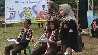 Kemah Bersama Pramuka PKS PMR Paskibra 2024.Praduba Siap Kuat Cerdas Tuntas