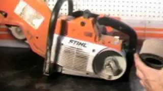 The chainsaw guy shop talk STihl TS 460 9 27