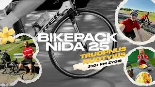 BIKEPACK NIDA 2025 | 330+ KM KELIONĖ DVIRAČIAIS (VLOG)
