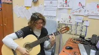 ГИТАРА. Ряд аккордов-барэ: F. G. A