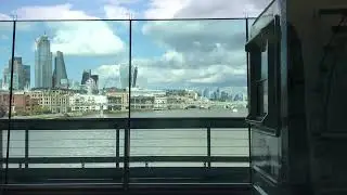Thameslink travelling through London Blackfriars Station