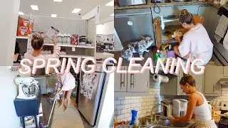 *extreme* KITCHEN DEEP CLEANING | spring cleaning series 🧼