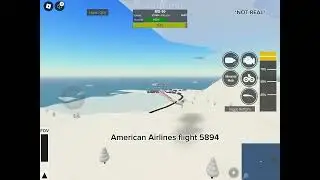 Make our plane crash *NOT REAL*