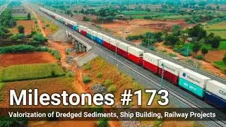 3000 Million Tonnes freight by Railways, 8 New Railway projects worth USD 3 Billion, Ship building