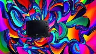 Night Dreamscape TV Screensaver ( No Sound ) - Abstact Art Visuals [ Animated Wallpaper ]