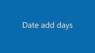 JavaScript add days to date