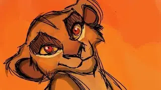 Король Лев - детство Зиры. Тяжёлая судьба.