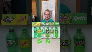 Green Soda Taste Test - with a Twist! 