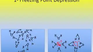 Colligative Properties.  (Chemistry Ch. 9, Part 6)