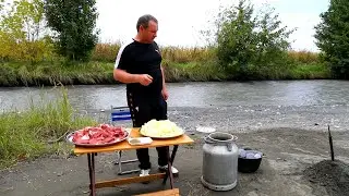 МЯСО на КАМНЯХ. ЛЮБИМОЕ БЛЮДО ЧИНГИСХАНА ПО-НОВОМУ.