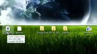 How to Merge SRT subtitle files with a AVI video file