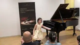 Steinway competition Switzerland 2023 Zoey Zuo Chang 10 yrs old