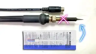 Soldering Iron Heating element fixing resistor repair Iternal 936a
