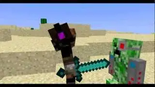 Dr Creepy vs Zestfulmoon3 - Minecraft Animated Battle